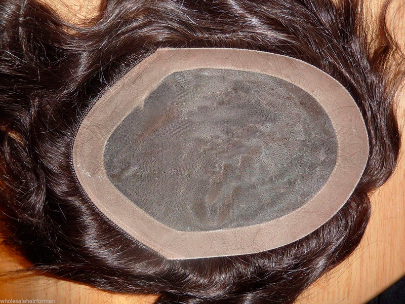 накладка из натуральных волос
